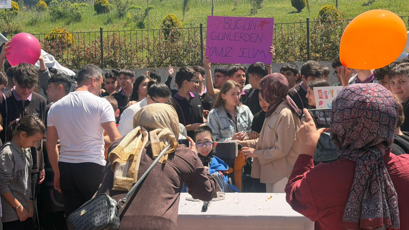 Özel bireyiYavuz Selim’i arkadaşları unutmadı...