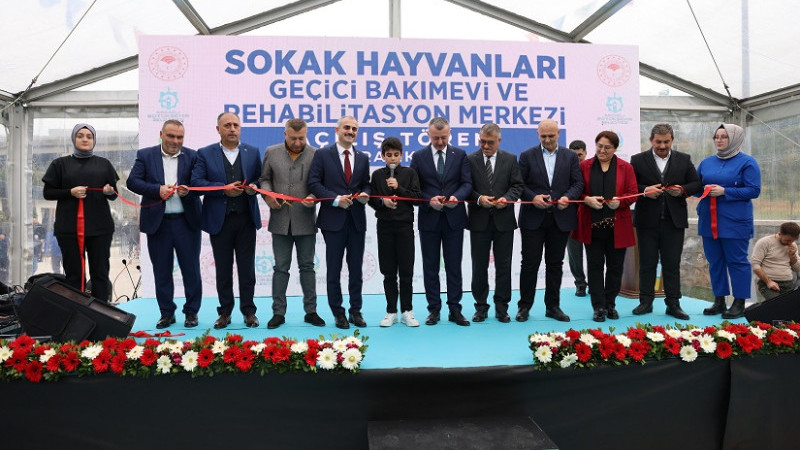 Sokak Hayvanları Geçici Bakımevi hizmete açıldı