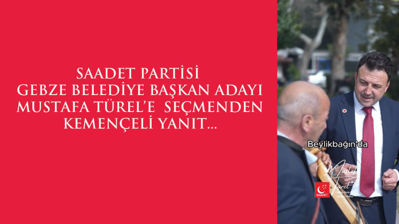 Saadet Partili Türel'e 