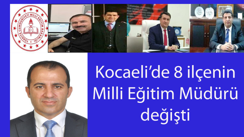 İşte bölgemizin  yeni Milli Eğitim Müdürü!