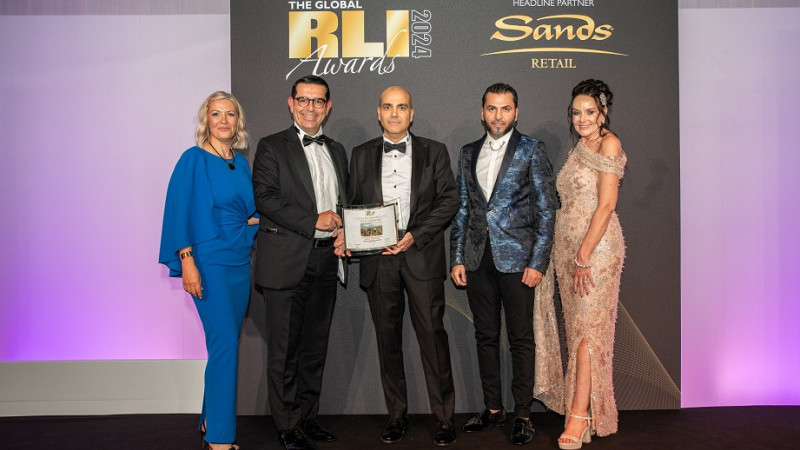 GLOBAL RLI AWARDS’TA FİBA COMMERCIAL PROPERTIES’E LONDRA’DA ÖDÜL YAĞMURU