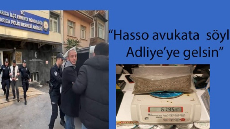 Polis tarafından yakalanan şahıs adliyeye sevkedilirken böyle seslendi