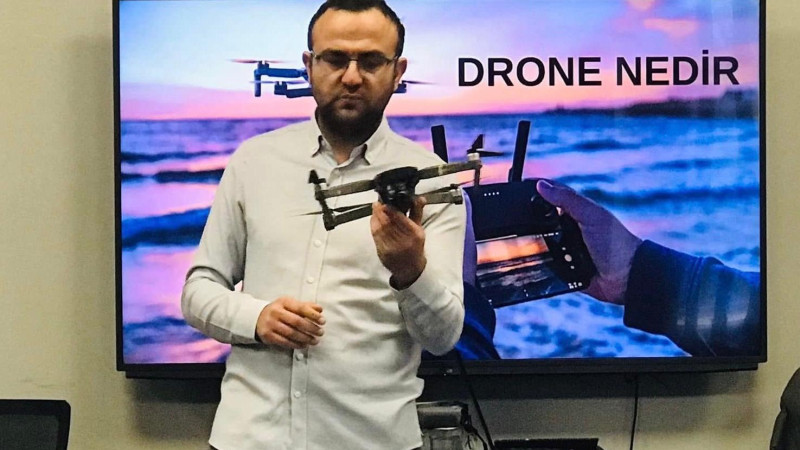 Gebzeli Gazetecilere drone eğitimi…