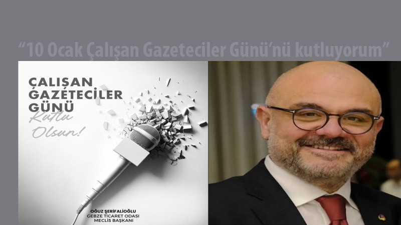 Şerifalioğlu'ndan gazetecilere mesaj...