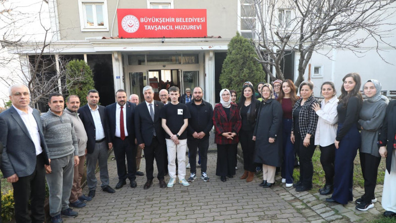 Milletvekili Katırcıoğlu ve Başkanlar Tavşancıl Huzur Evini Ziyaret Etti