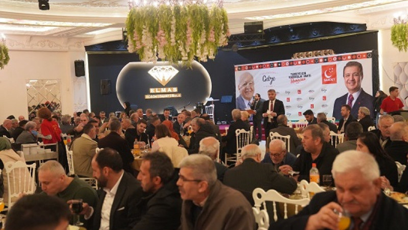 Gebze, Saadet Partisi'nin iftarında buluştu