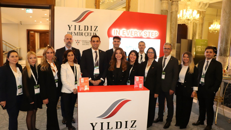 Yıldız Demir Çelik, üçüncü kez Diamond Sponsor olarak Kallanish Global Flat Steel 2025’te yer aldı