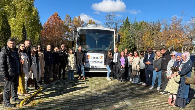 Gebzeli gazeteciler Eskişehir'de....