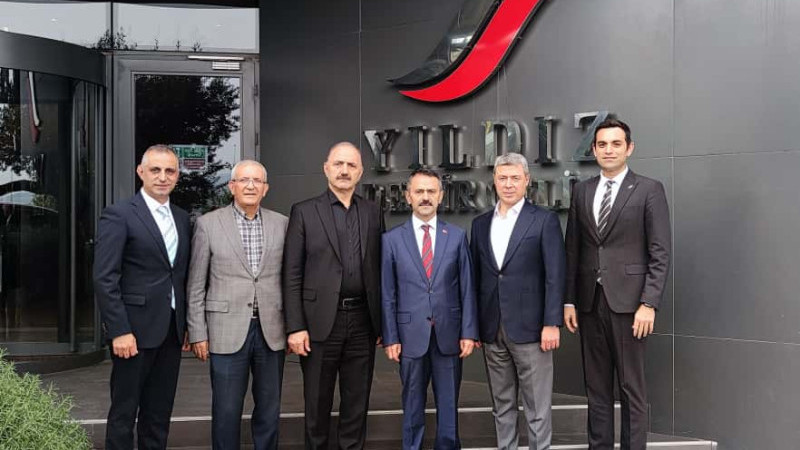 Vali İlhami Aktaş’tan Yıldız Demir Çelik’e Ziyaret