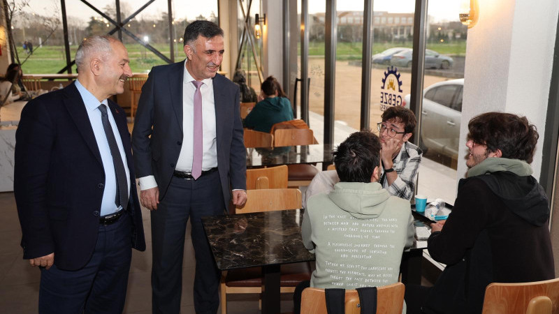 BAŞKAN BÜYÜKGÖZ’DEN GÜZİDE KAMPÜS ZİYARETİ