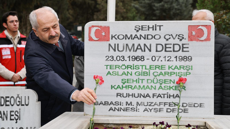 ÇANAKKALE ŞEHİTLERİ GEBZE’DE DUALARLA ANILDI