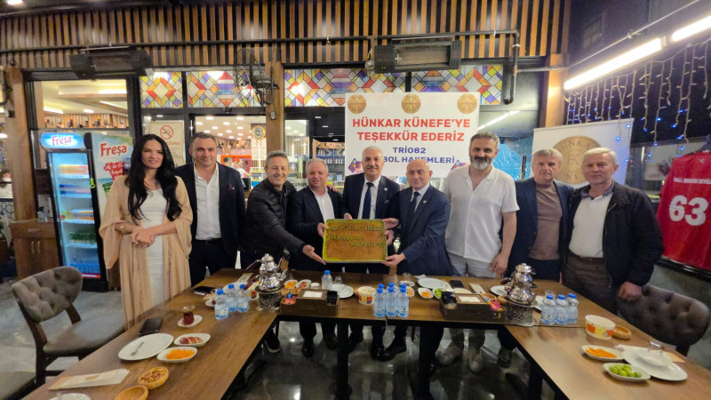İş ve spor dünyası burada buluştu