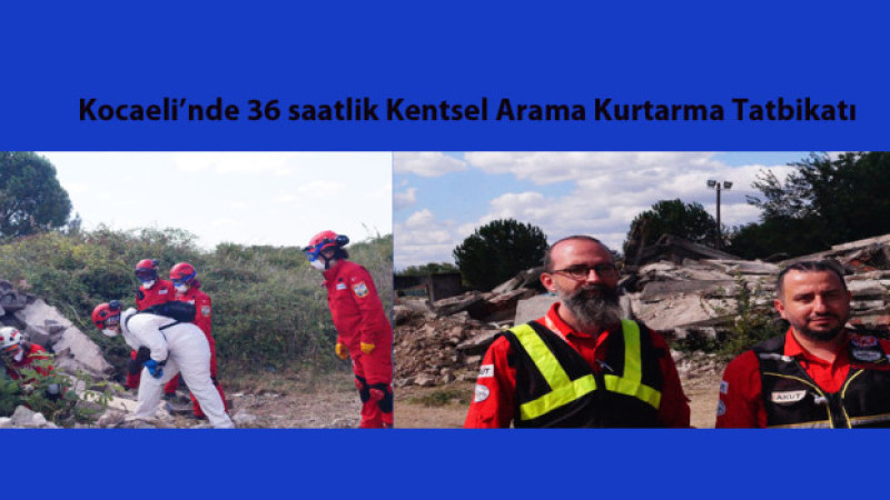 AKUT’tan 17 Ağustos’un 27. yılında uluslararası ağır sınıf USAR hedefi