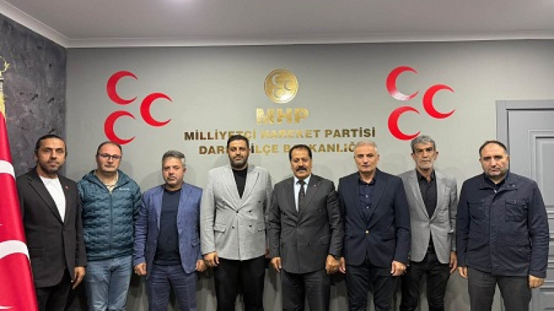 KEDFE'den MHP Darıca'ya ziyaret..